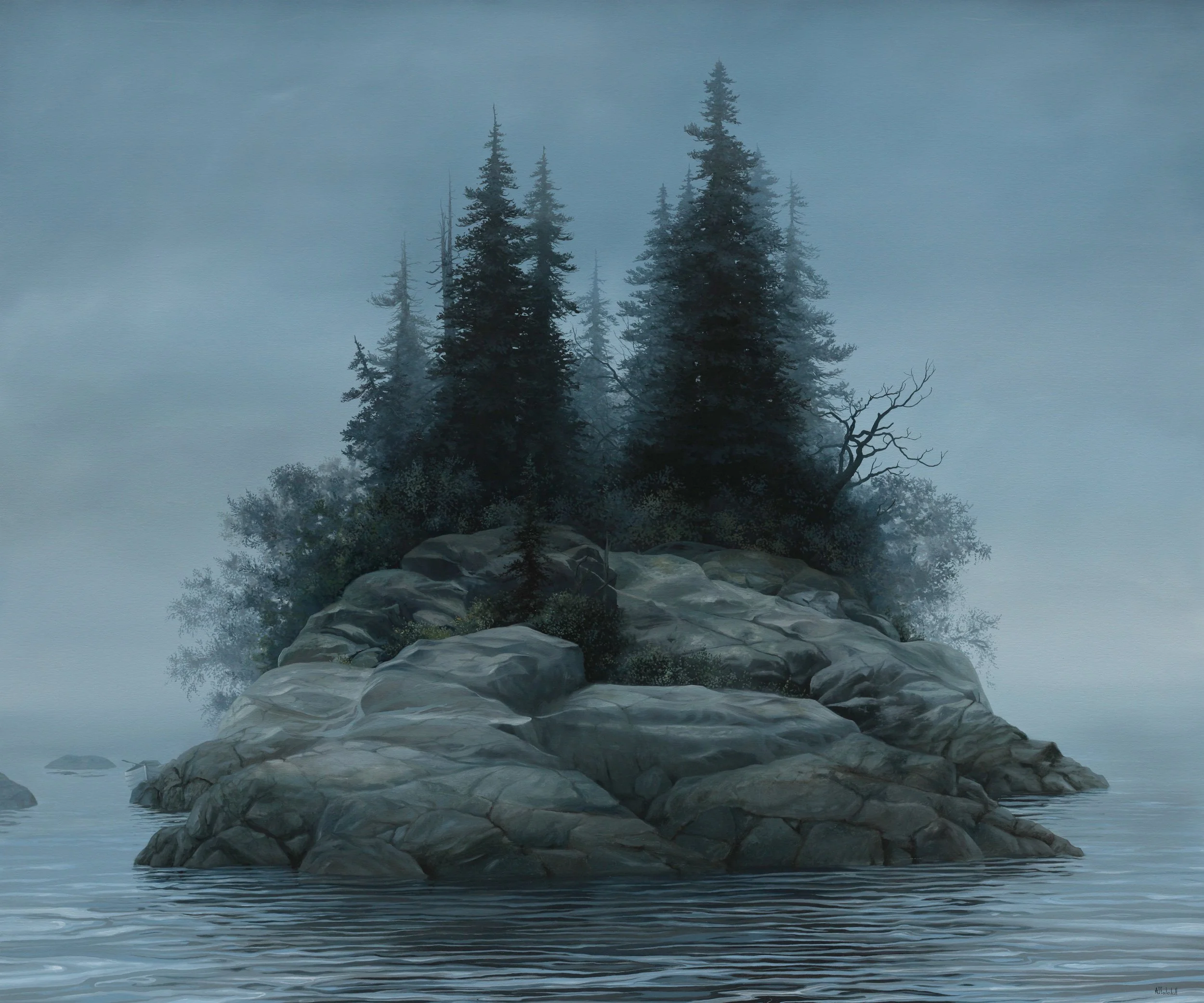 AVAILABLE THROUGH SAM GALLERY "Adrift" 50 x 60 oil on canvas