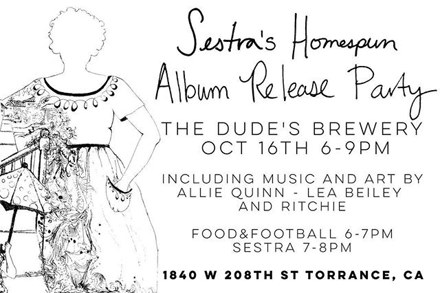 We've had so much help and support along the way to make this full length album...and so we're throwing a party to celebrate with our favorite people. If ya haven't heard yet...it's THIS SUNDAY at @thedudesbrew in Torrance. We're bringing our freshly printed CDs, food, and our favorite South Bay Artists. But we're most excited to see YOU. Much love.