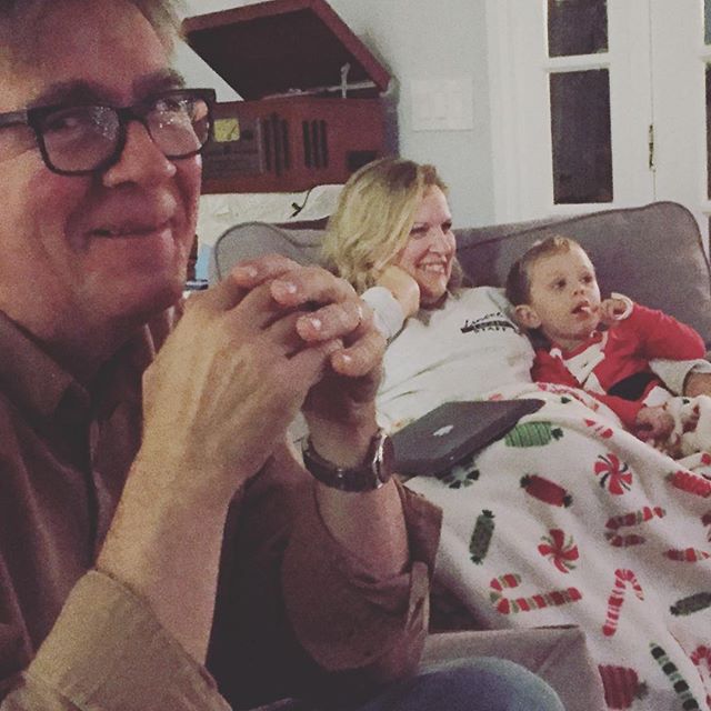 Last night we watched Elf and Johnny laughed the whole time and loved it and my dad was so proud π