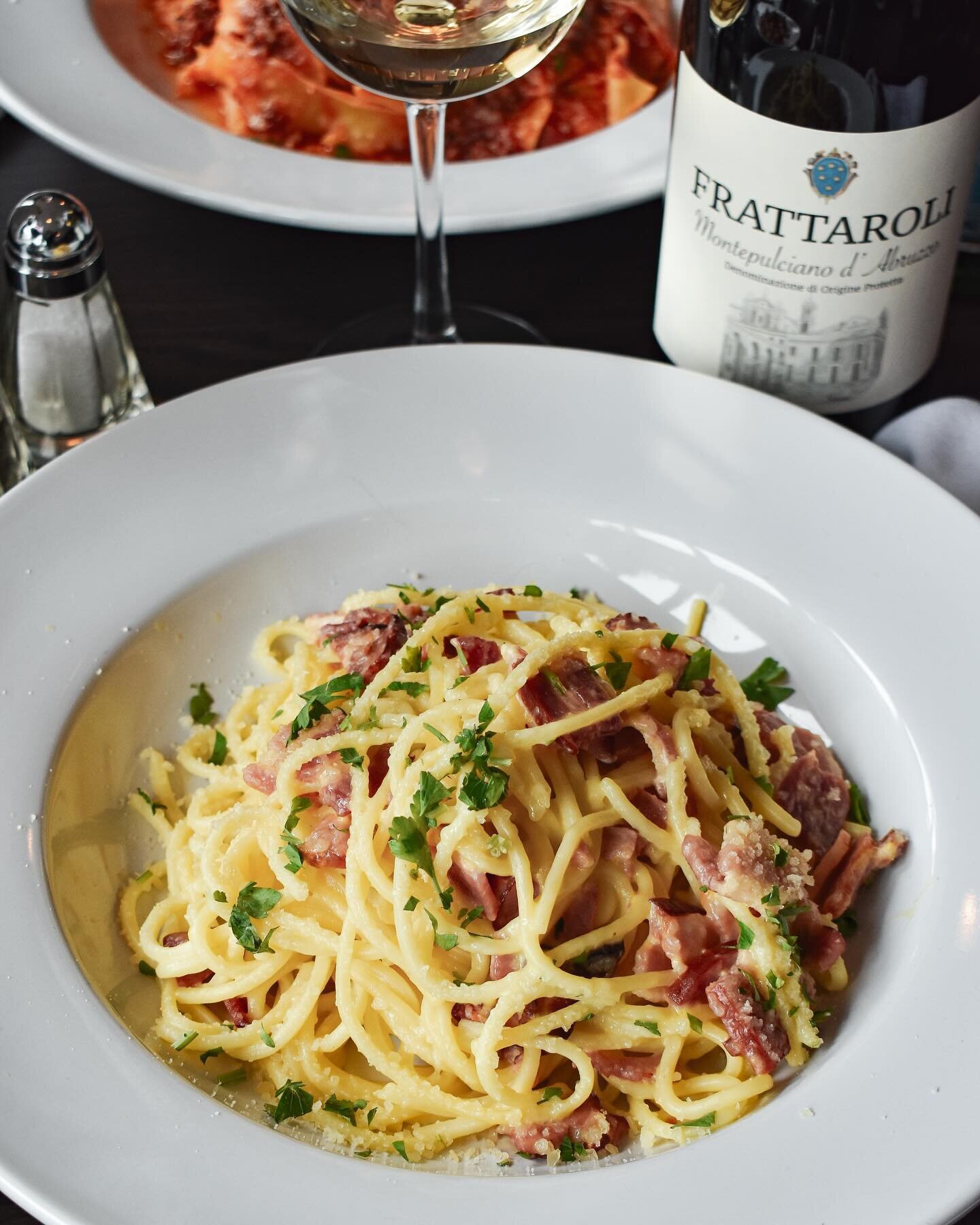 Join us for dinner and try one of our authentic Italian pasta dishes like the Carbonara,&nbsp;Gnocchi Spezzatino, or Pappardelle Bolognese 🍝

#pasta #Italian #homemade #foodstagram #bostonfood #bosfeed