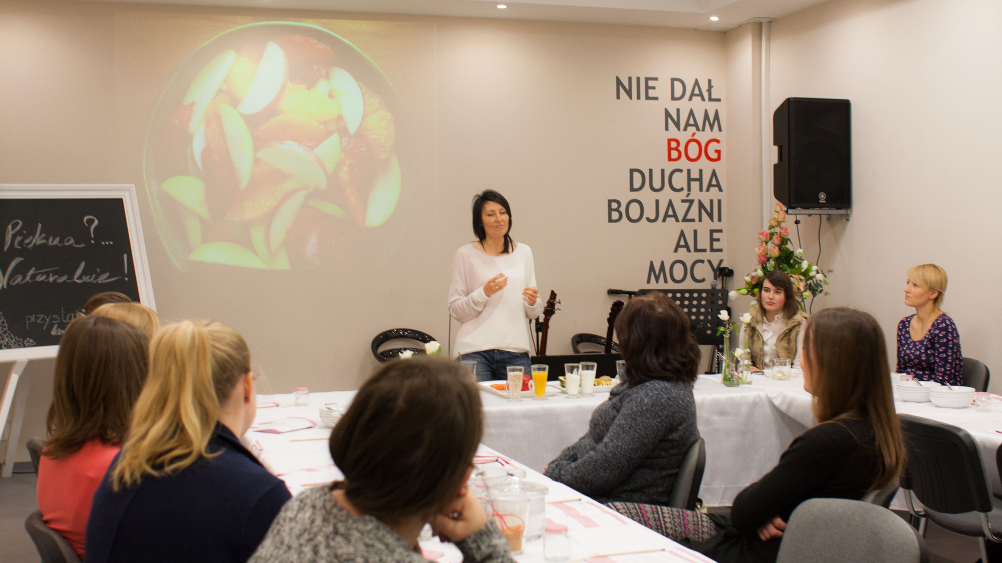 po Ani, była Luiza, która rozruszała towarzystwo.