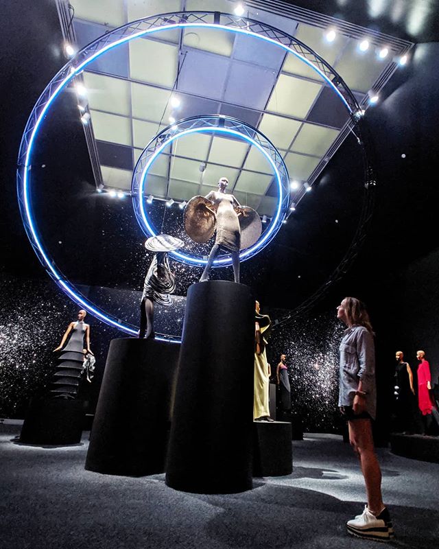 Pierre Cardin: Future Fashion is the first retrospective in 40 years to highlight the influential couturier's legacy in both fashion design and business. I'll be honest I wasn't familiar with Cardin's work but I immediately fell in love. ππ€ Combined with the sci-fi inspired exhibition design, this show was absolutely out of this world. π½π¨βππ°οΈ The show opens Saturday on the 50th anniversary of the Lunar landing. Check out my stories for a sneak preview! Have a great day everyone! @brooklynmuseum #PierreCardin β
#futurefashion #cardin #french #fashiondesigner #fashion #fashionista #space #future #scifi #interiors #exhibition #design #artexhibit #brooklynmuseum #nycart #artoftheday