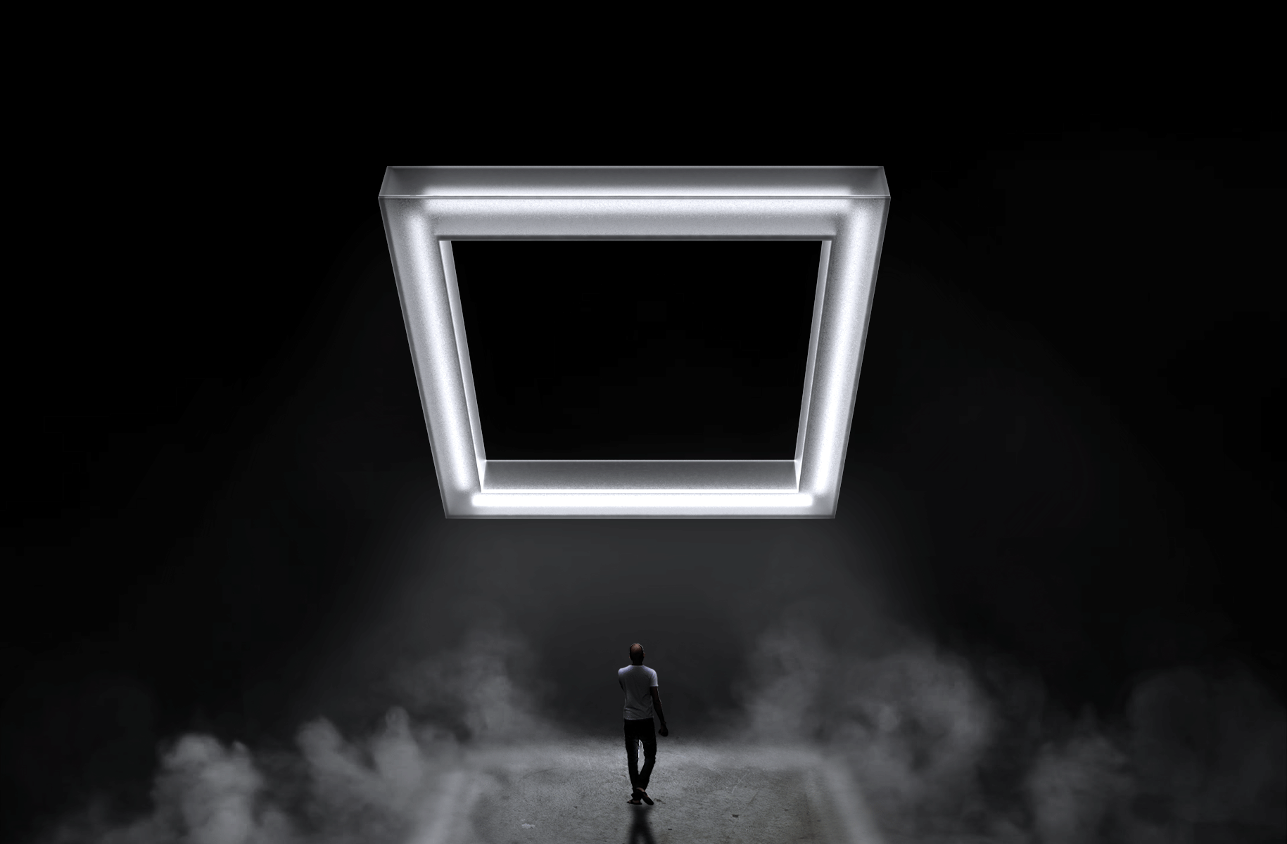 I made my first dreamscapes in 2016 when I tried to teach myself how to draw in 3D. By creating these intimate yet surreal combinations of material and light, I wanted to capture the different ways reality could hold a human body. For me, they repre