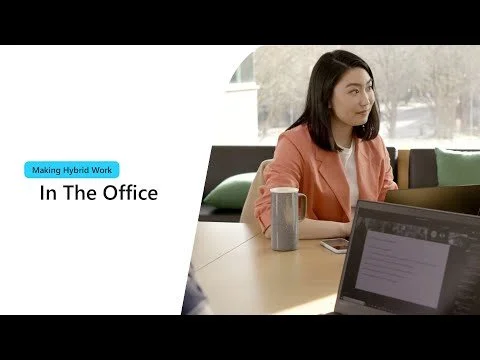 Making hybrid work in the office with Microsoft Teams