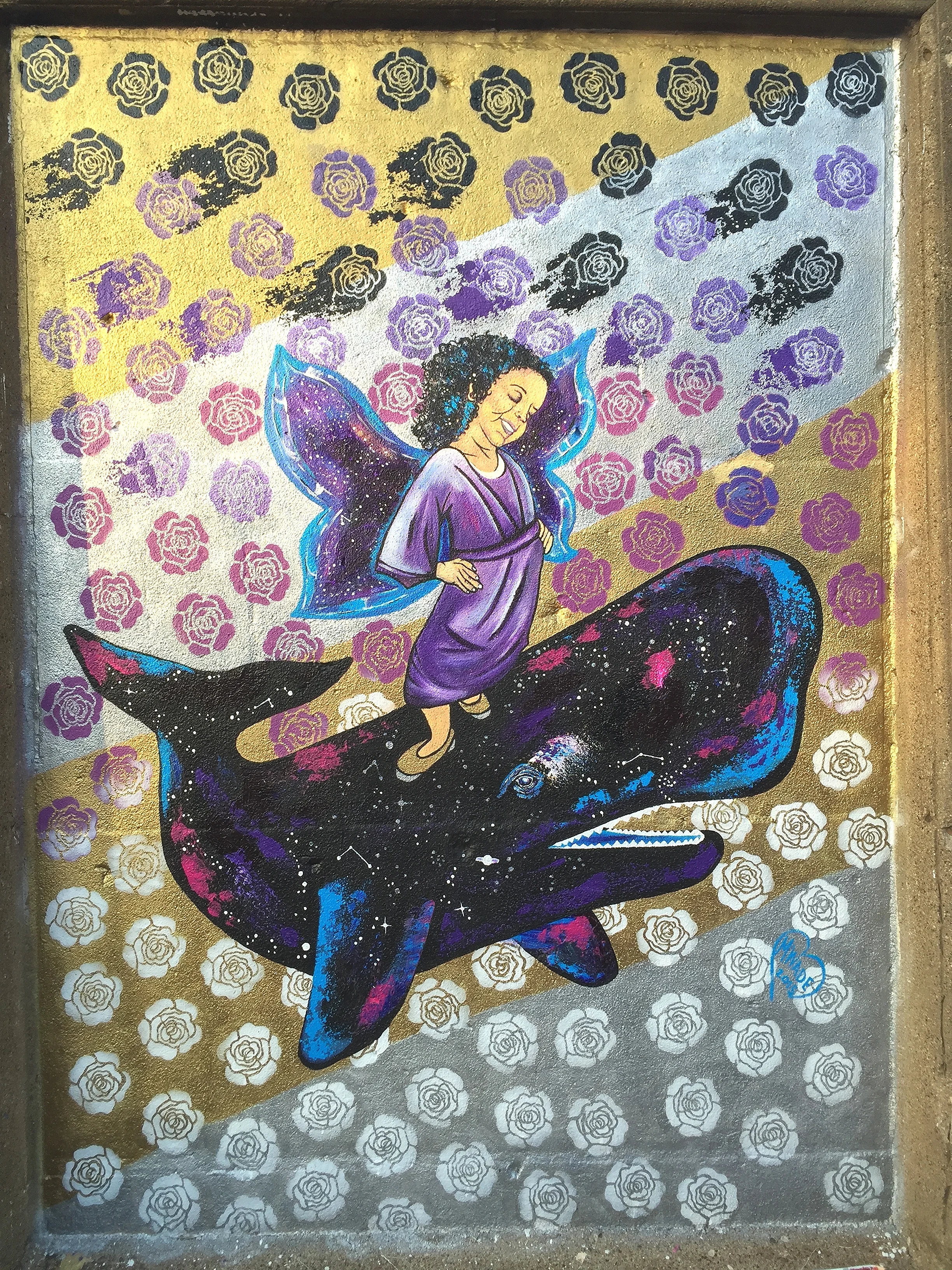 DESTINED FOR GREATNESS | mural, Oak Park IL