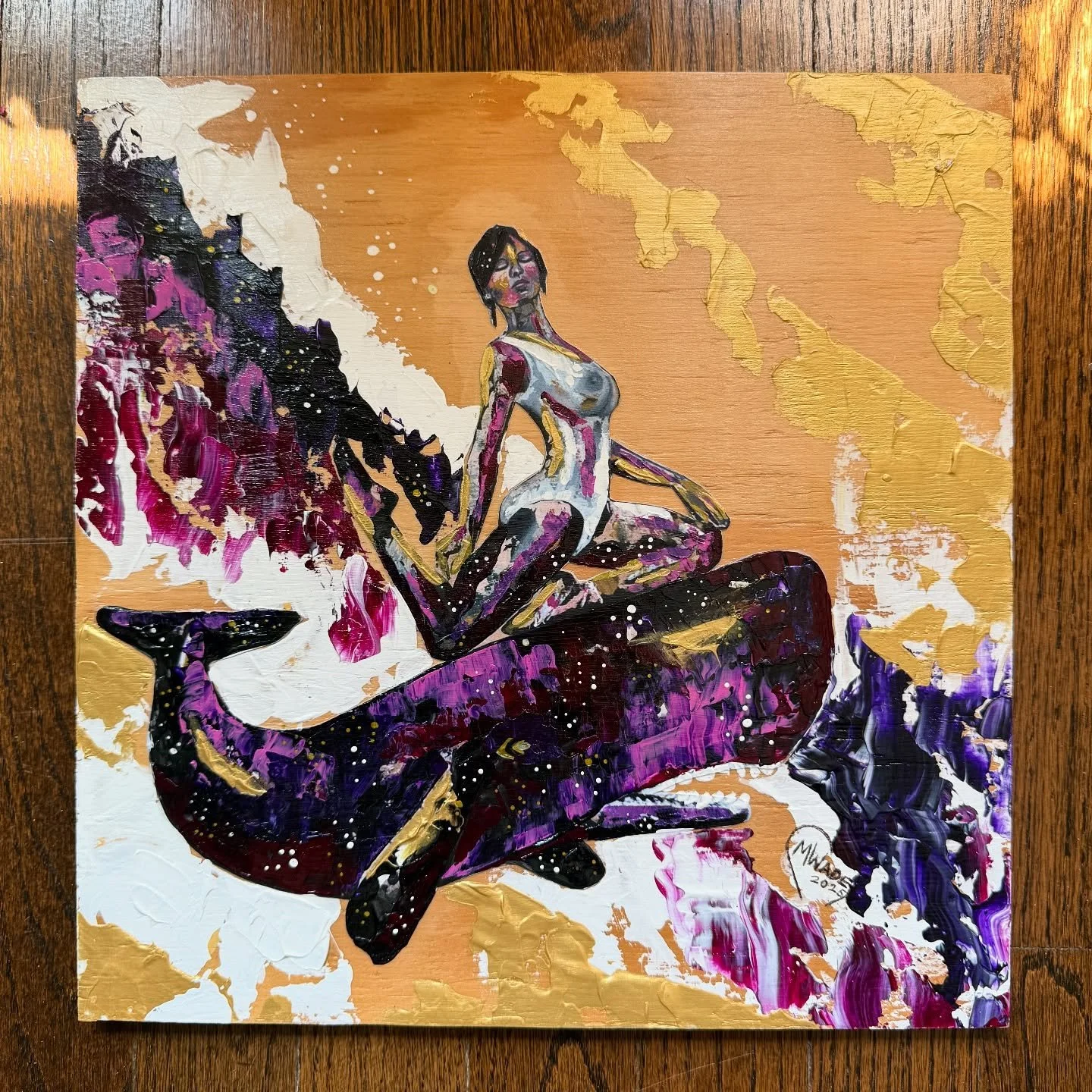 I painted this when the dream started to feel real again &mdash; when rest turned into momentum, and belief came back stronger than ever.

Inspired by Misty Copeland&rsquo;s strength and grace, this piece reminds me that our wildest dreams aren&rsquo