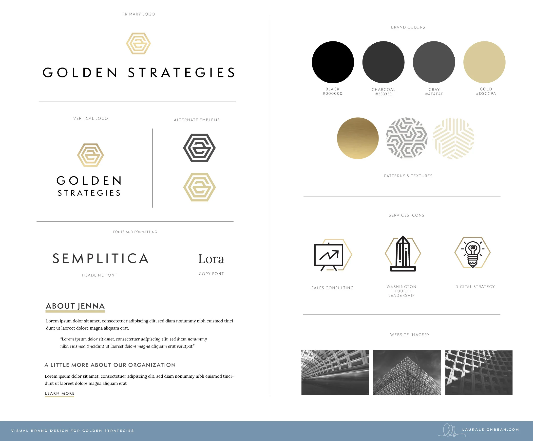 Golden Strategies Brand and Logo Design