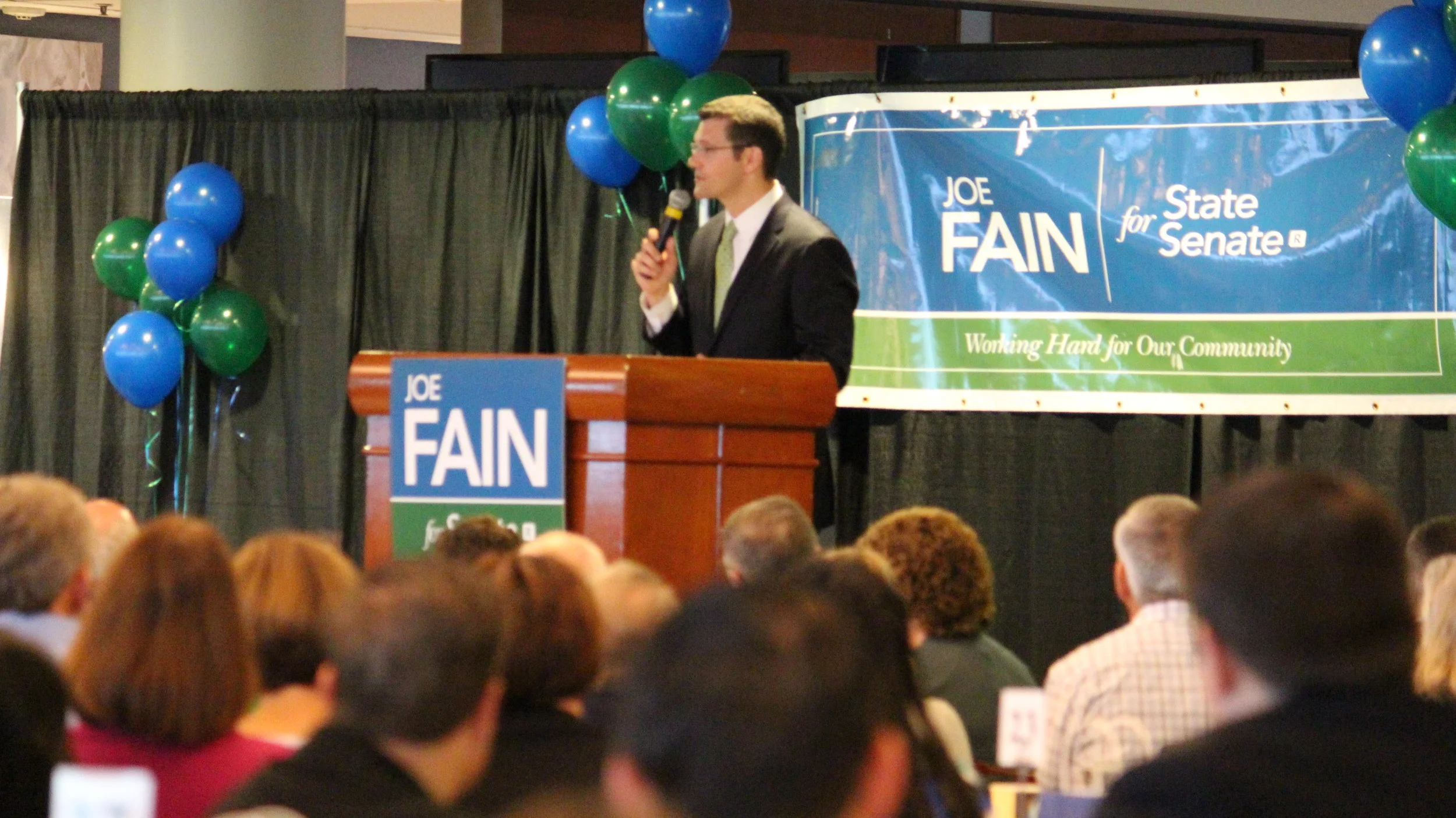 Senator Fain Kickoff Receives Outstanding Support