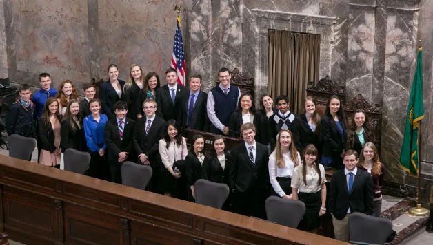 Tahoma's 'We the People' team visits Capitol