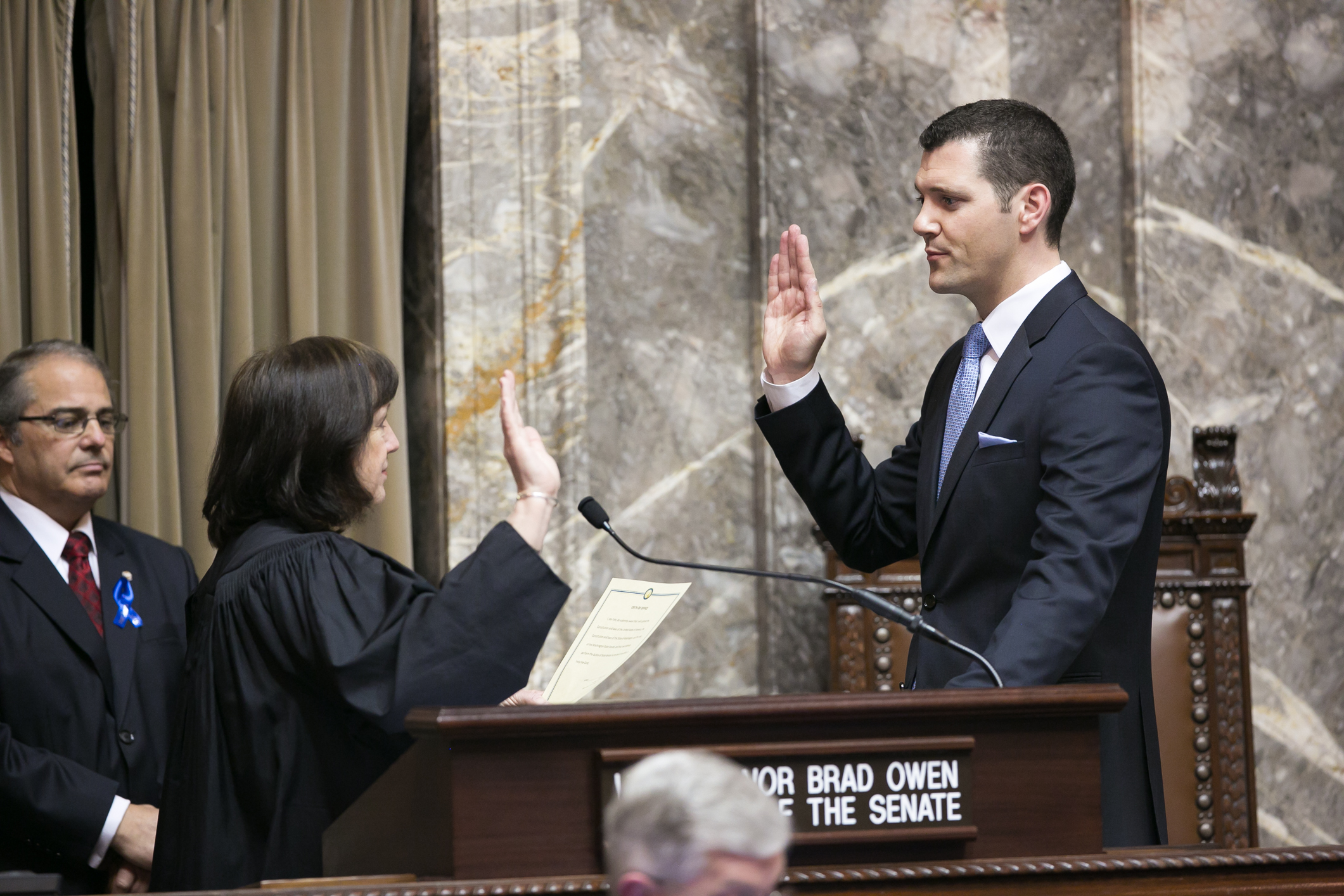 Senator Fain sworn in for second term