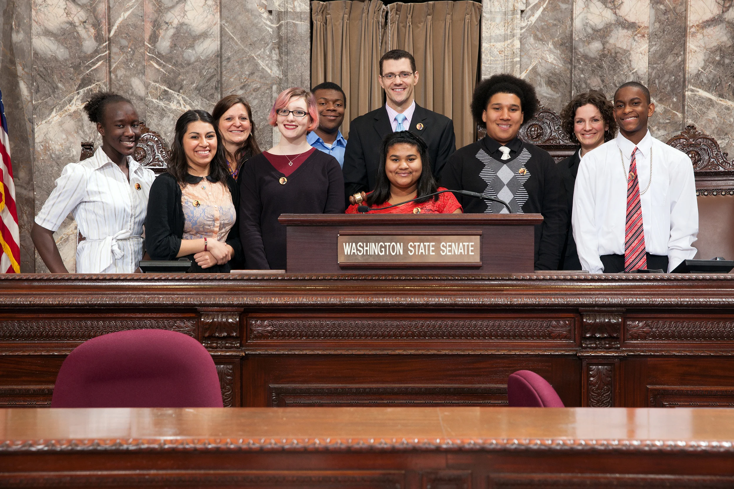 Kent student leaders visit Capitol, remember Dr. King