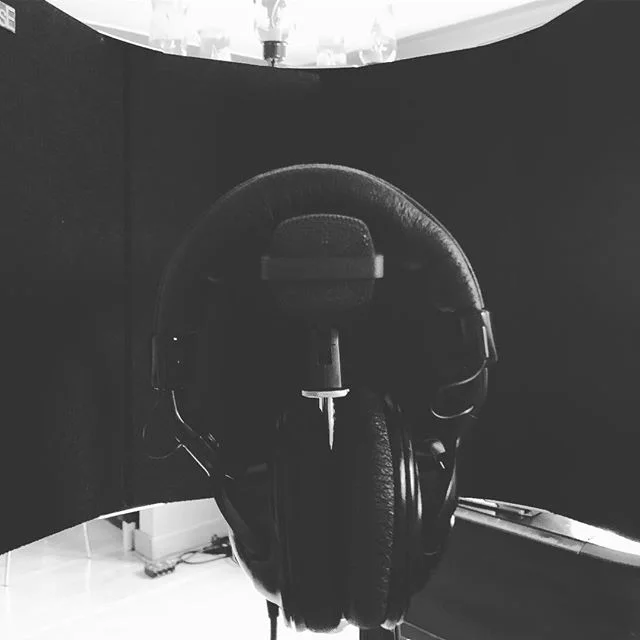Vocals today. #sennheiser