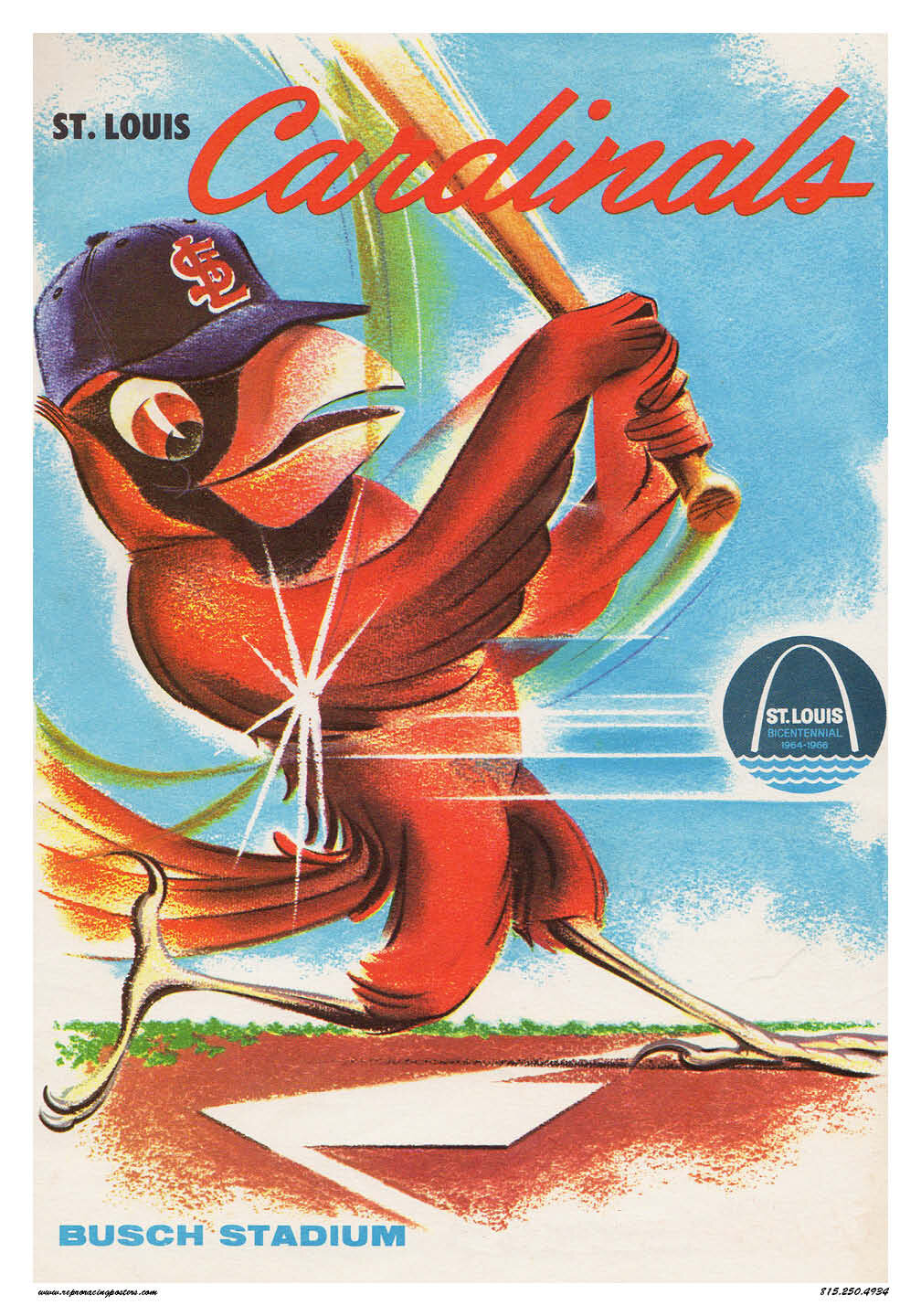 st.louis cardinals poster
