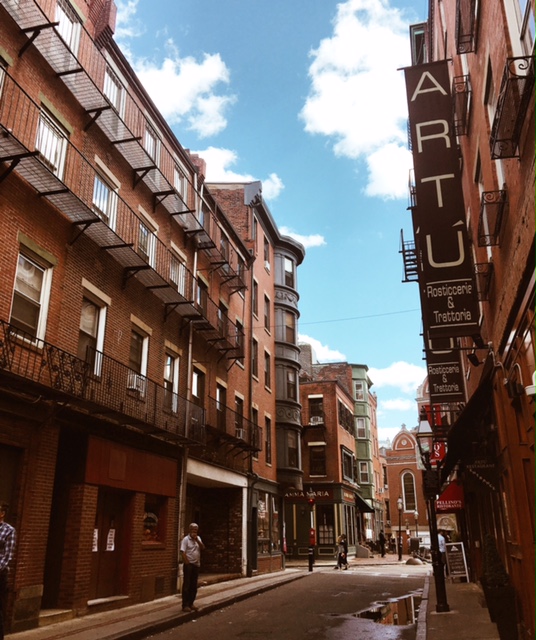 We ate some delicious food in North End.