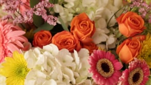 DIY Tape Floral Arrangement