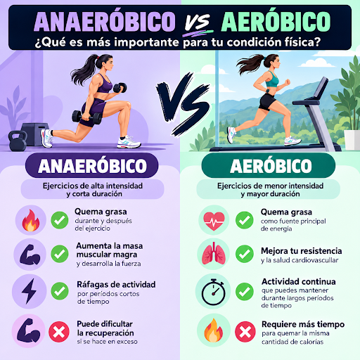 Entendiendo el entrenamiento Aeróbico y Anaeróbico