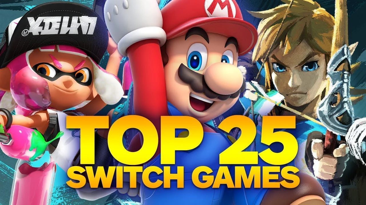 Top 25 Nintendo Switch Games - GameZilla Alpha ep035