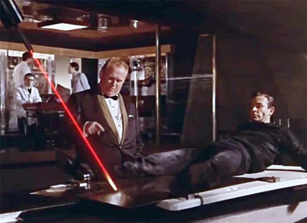 “Be careful Mr. Bond, your next words may be your last”