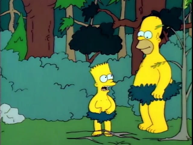 The Call of the Simpsons episode artwork