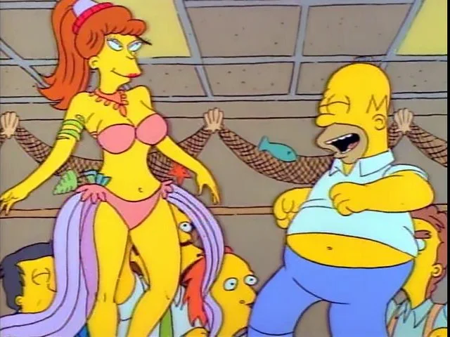 Homer's Night Out episode artwork
