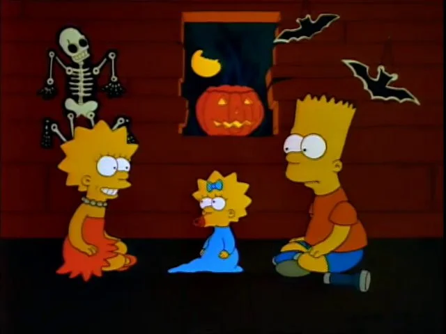Treehouse of Horror 1 episode artwork