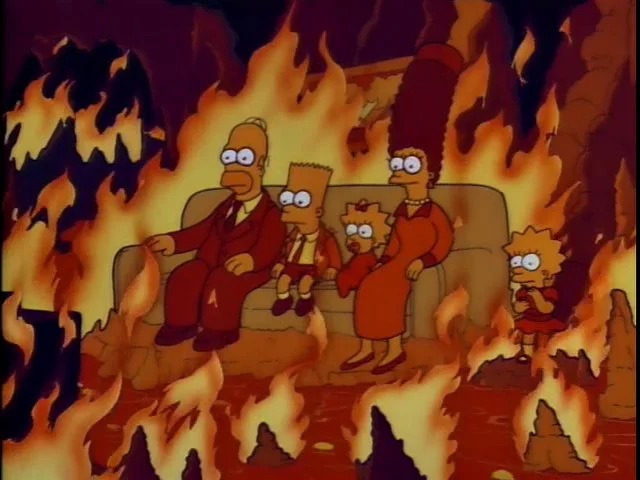 Homer vs Lisa and the 8th Commandment episode artwork