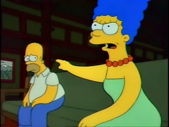 The War of the Simpsons episode artwork