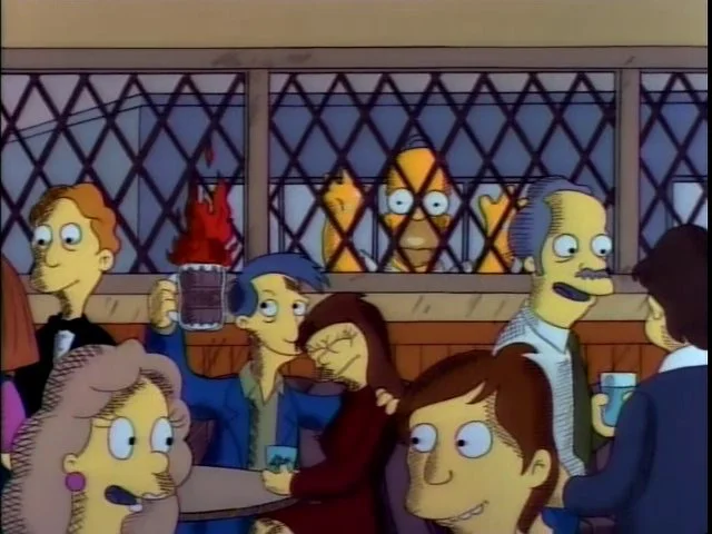 Flaming Moe's episode artwork