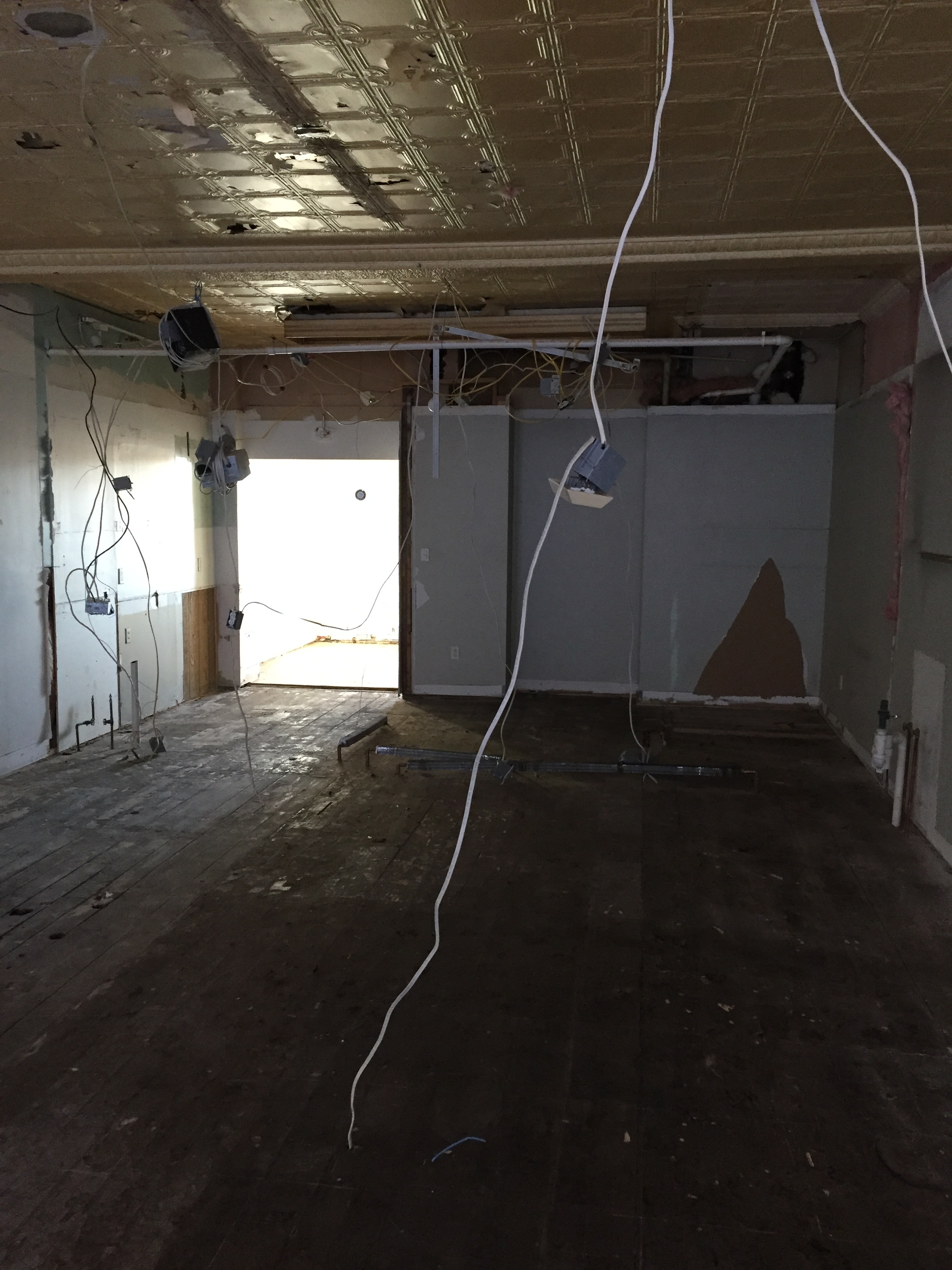 Before (ish) from the front door.