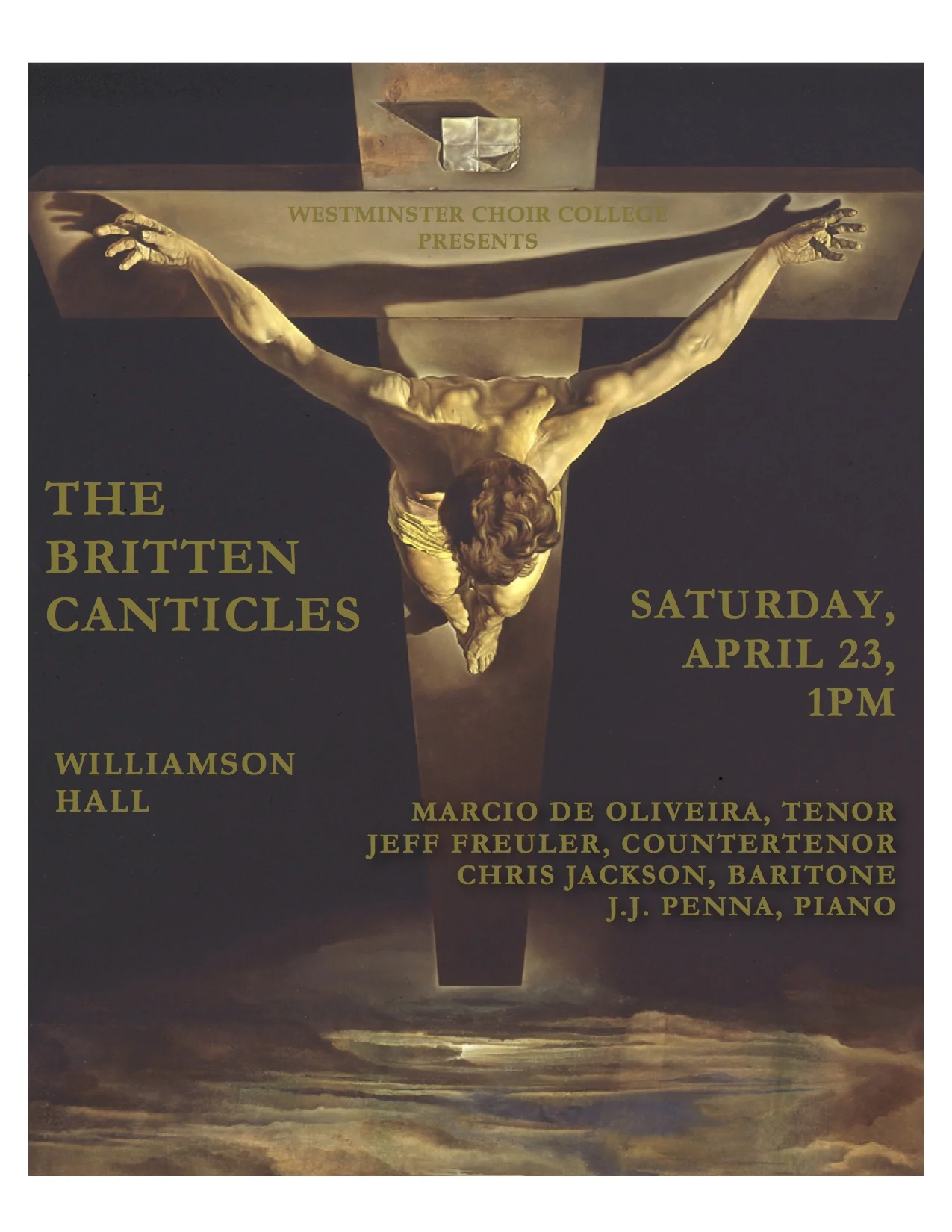 Masters Recital Poster