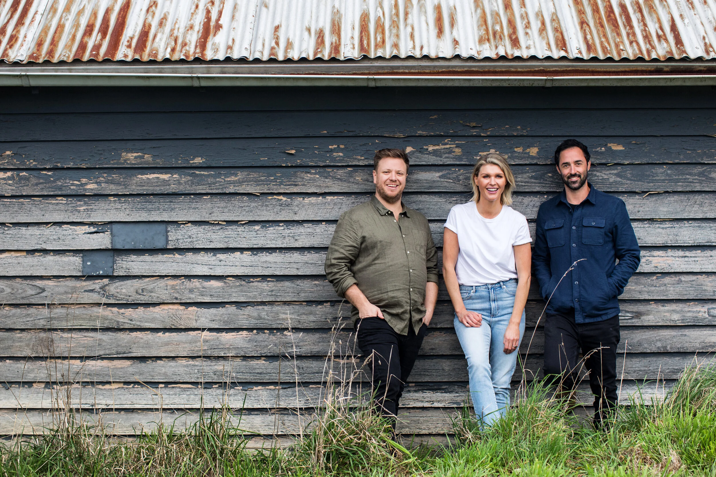CHEFS MICHAEL WELDON , COURTNEY ROULSTON & ANDY ALLEN