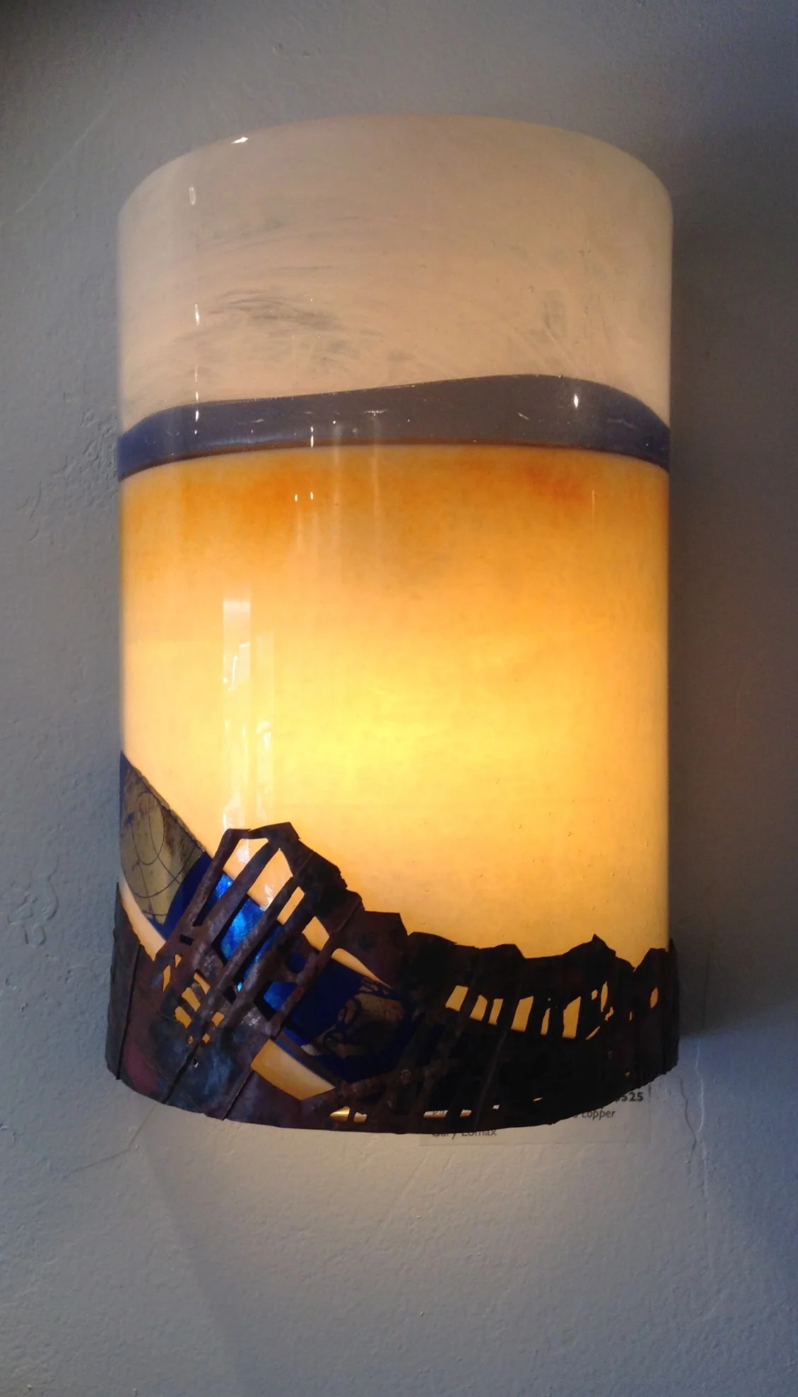 Painted Desert Sconce, 1