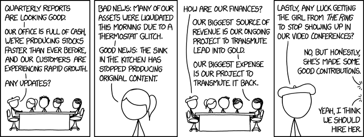 via  &nbsp;the comic content delivery system known as &nbsp;  Randal Munroe  &nbsp;at    XKCD   !