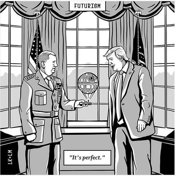 via Luke Kingma &amp; Lou Patrick-Mackay at Futurism Cartoons
