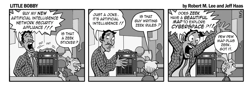via  &nbsp;the respected information security capabilities of&nbsp;  Robert M. Lee   &nbsp; &amp; the superb illustration talents of&nbsp;  Jeff Hass  &nbsp;at&nbsp;  Little Bobby Comics  .