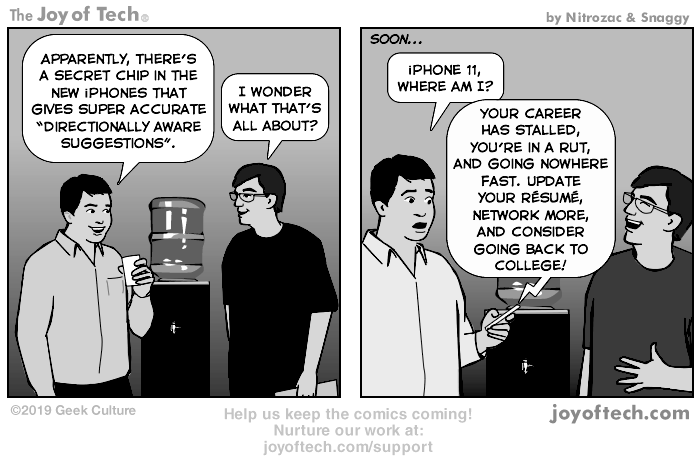 via  &nbsp; the Comic Noggins of&nbsp; Nitrozac &nbsp;and&nbsp; Snaggy &nbsp;at&nbsp; The Joy of Tech®