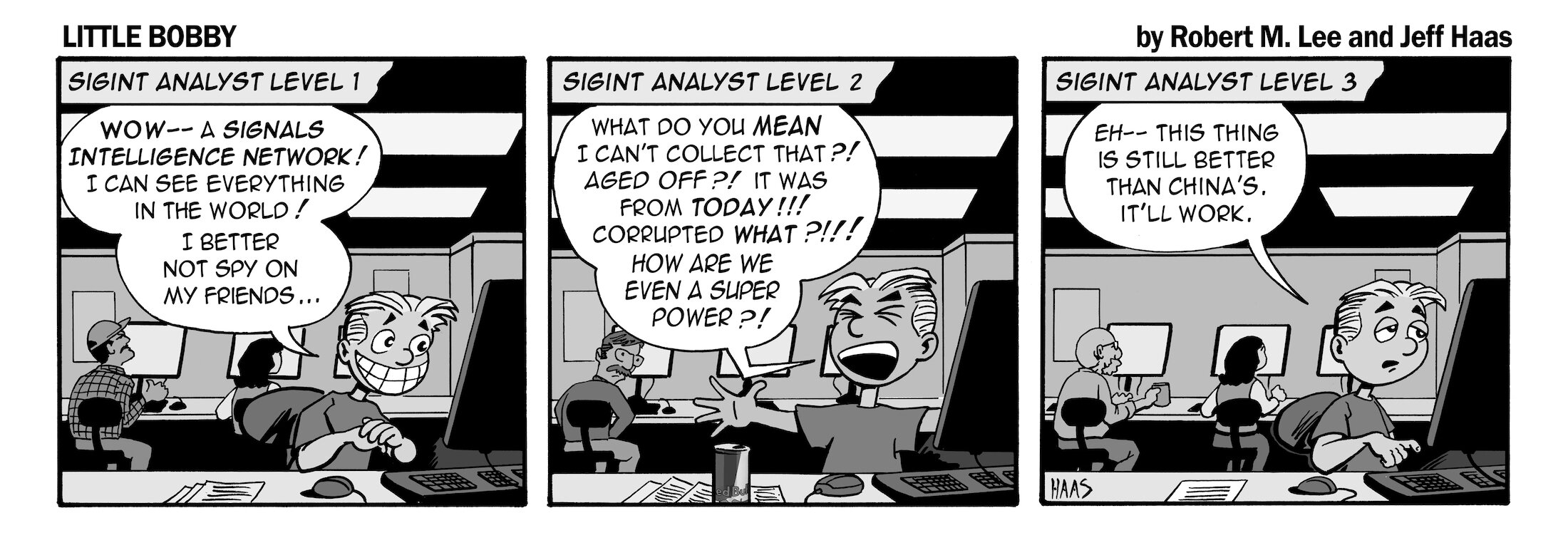 via the respected information security capabilities of Robert M. Lee &amp; the superlative illustration talents of Jeff Haas at Little Bobby Comics.