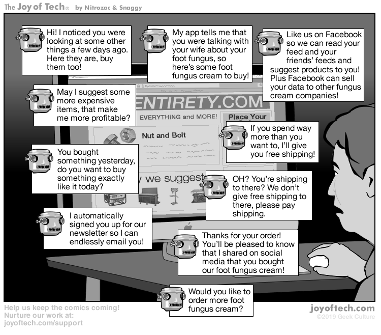 via  &nbsp; the Comic Noggins of&nbsp; Nitrozac &nbsp;and&nbsp; Snaggy &nbsp;at&nbsp; The Joy of Tech®