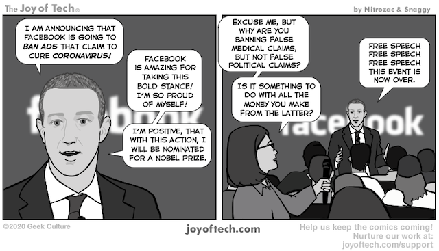 via      the Comic Noggins of  Nitrozac  and  Snaggy  at  The Joy of Tech®