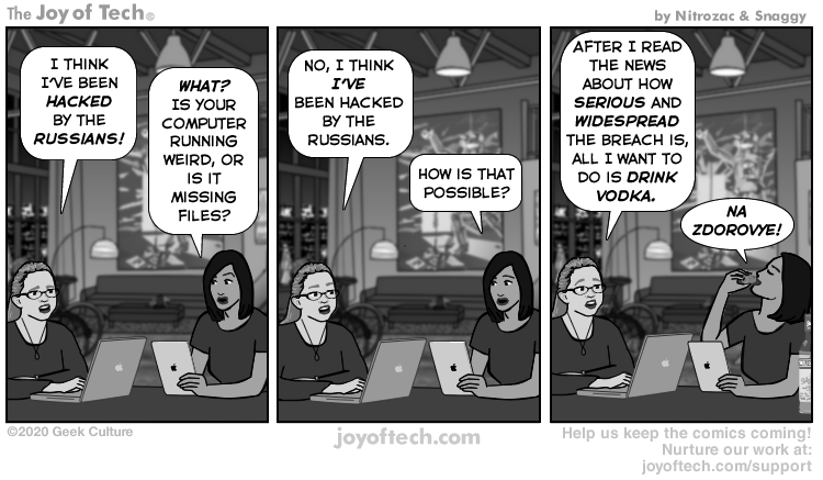 via     the  Comic Noggins  of   Nitrozac     and     Snaggy     at    The Joy of Tech®  !