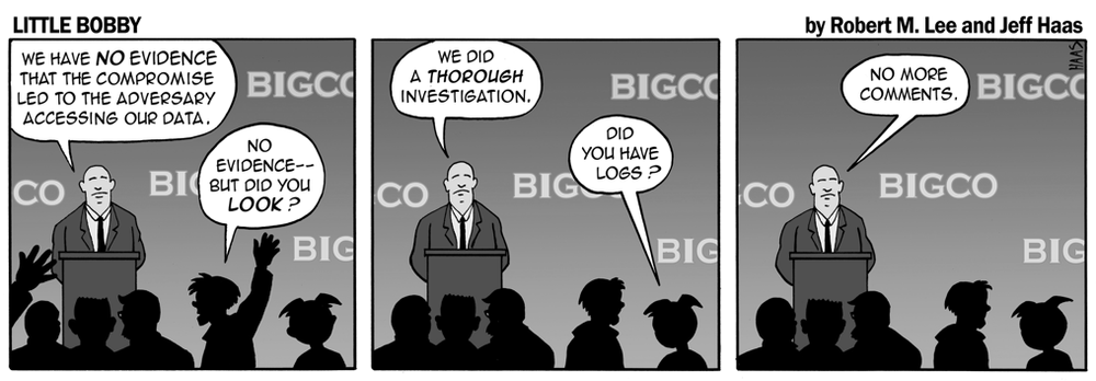 via the respected information security capabilities of Robert M. Lee &amp; the superlative illustration talents of Jeff Haas at Little Bobby Comics !