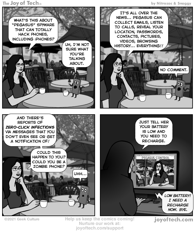 via the Comic Noggins of Nitrozac and Snaggy at The Joy of Tech® !