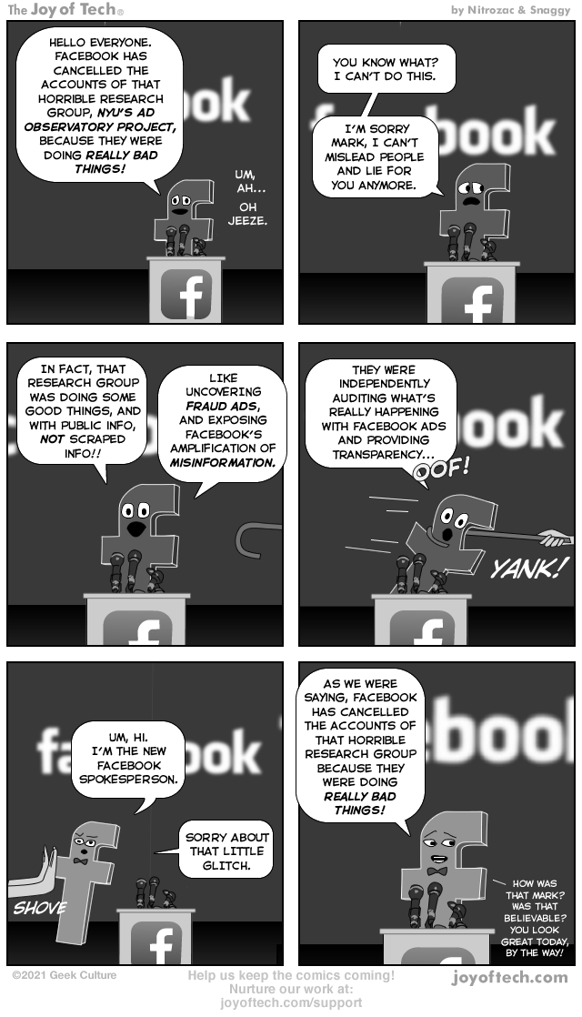 via the Comic Noggins of Nitrozac and Snaggy at The Joy of Tech® !