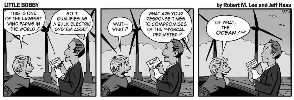 via the respected security expertise of Robert M. Lee and the superlative illustration talents of Jeff Haas at Little Bobby Comic