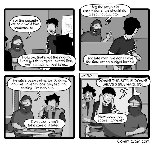 via   the textual amusements of  Thomas Gx , along with the Illustration talents of  Etienne Issartia  and superb translation skillset of  Mark Nightingale  - the creators of   CommitStrip  !