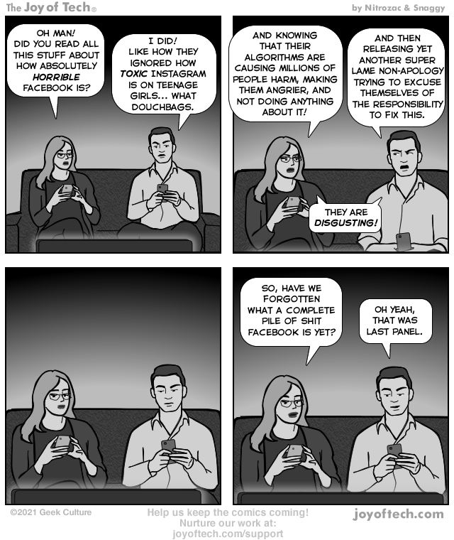 via the Comic Noggins of Nitrozac and Snaggy at The Joy of Tech®!