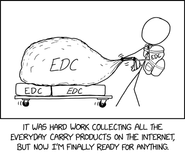 XKCD 'Everyday Carry'