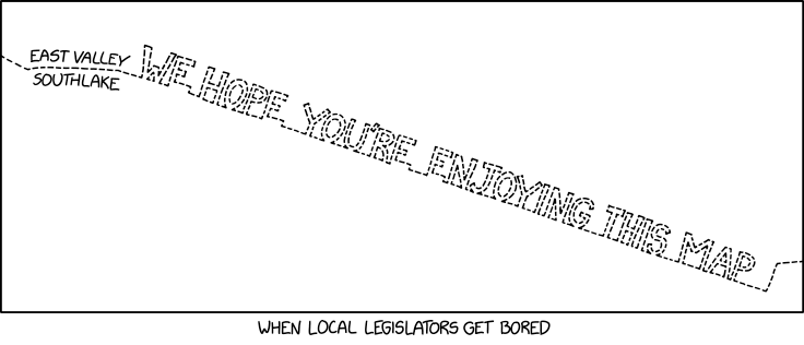Randall Munroe’s XKCD 'Border Message'