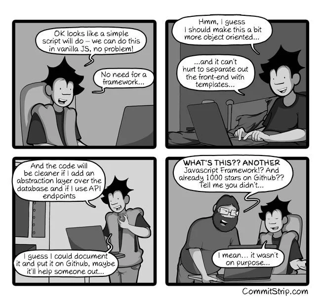 CommitStrip 'Unintentional Framework' Security Boulevard