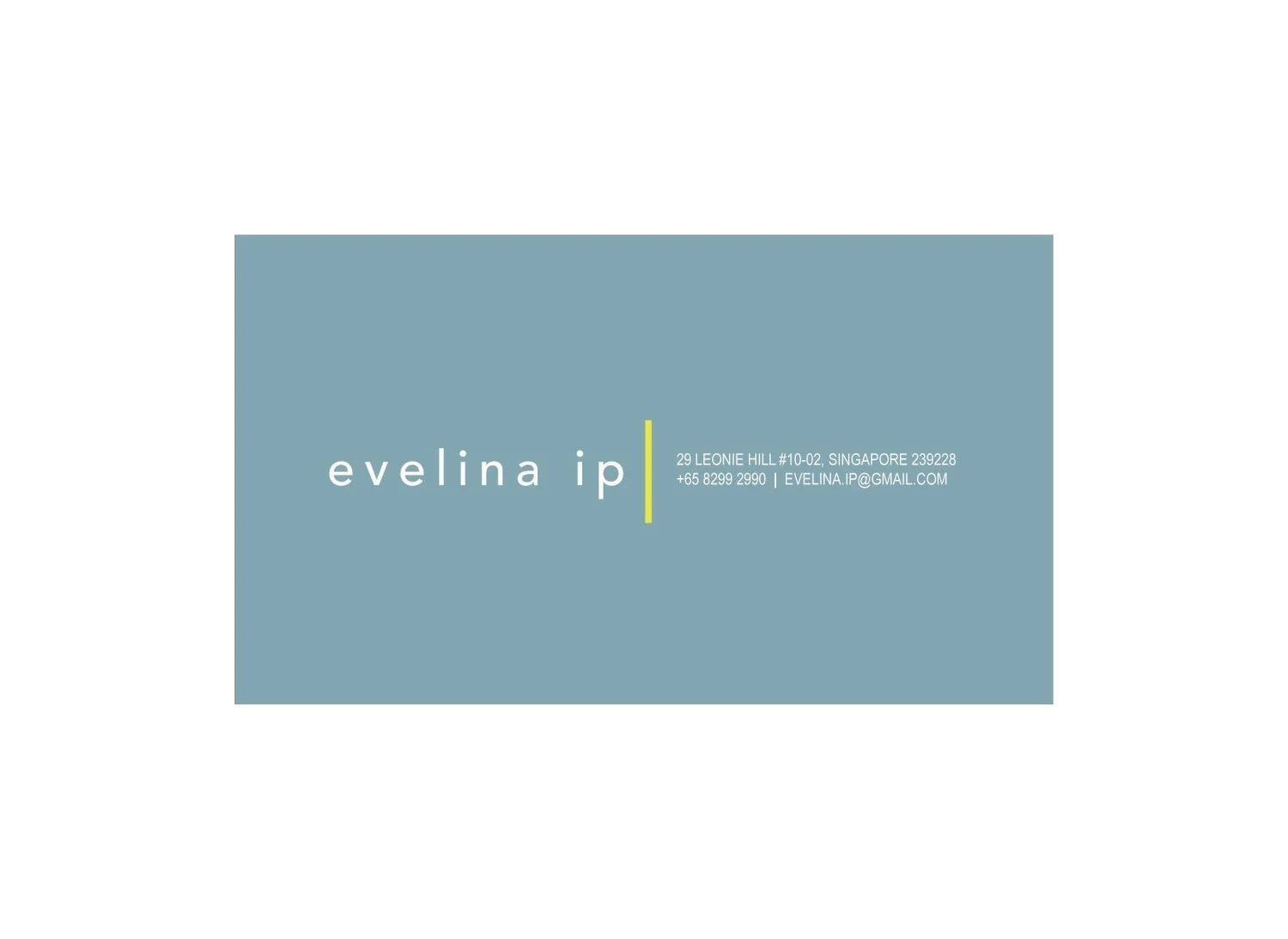 BUSINESS CARD | EVELINA IP